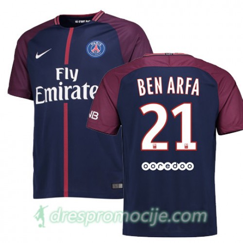 Paris SG Dres HATEM BEN ARFA Domaći 2017/18 Kratkih Rukava Paris SG Dres HATEM BEN ARFA Domaći 2017/18 Kratkih Rukava