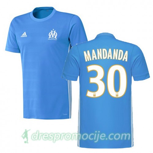 Olympique de Marseille Dres MANDANDA Gostujući 2017/18 Kratkih Rukava Olympique de Marseille Dres MANDANDA Gostujući 2017/18 Kratkih Rukava