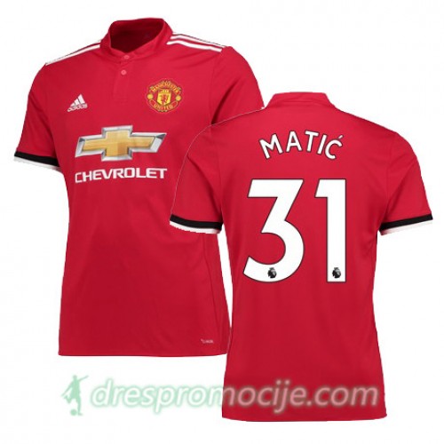 Manchester United Dres MATIC Domaći 2017/18 Kratkih Rukava Manchester United Dres MATIC Domaći 2017/18 Kratkih Rukava