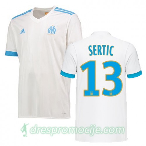 Olympique de Marseille Dres Gregory Sertic Domaći 2017/18 Kratkih Rukava Olympique de Marseille Dres Gregory Sertic Domaći 2017/18 Kratkih Rukava