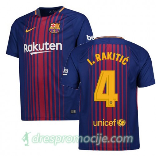 FC Barcelona Dres I RAKITIC Domaći 2017/18 Kratkih Rukava FC Barcelona Dres I RAKITIC Domaći 2017/18 Kratkih Rukava
