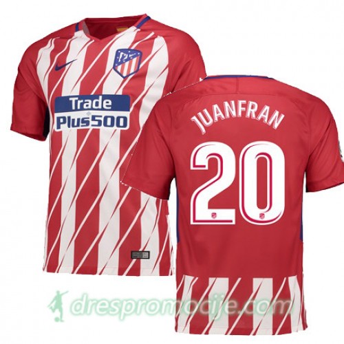 Atlético Madrid Dres JUANFRAN Domaći 2017/18 Kratkih Rukava Atlético Madrid Dres JUANFRAN Domaći 2017/18 Kratkih Rukava