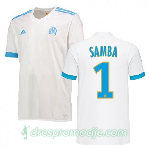Olympique de Marseille Dres BRICE SAMBA Domaći 2017/18 Kratkih Rukava Olympique de Marseille Dres BRICE SAMBA Domaći 2017/18 Kratkih Rukava
