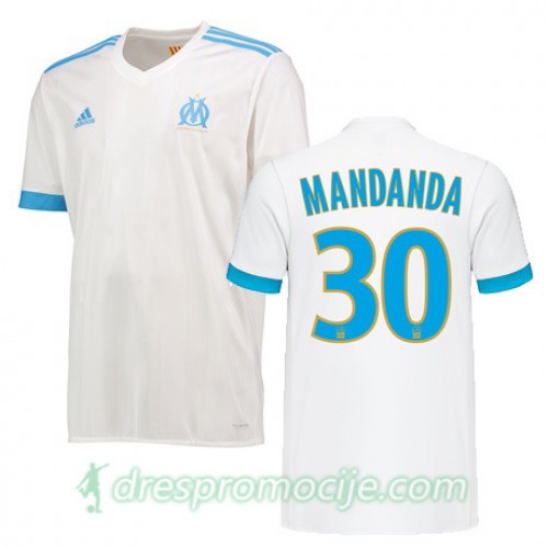 Olympique de Marseille Dres MANDANDA Domaći 2017/18 Kratkih Rukava Olympique de Marseille Dres MANDANDA Domaći 2017/18 Kratkih Rukava