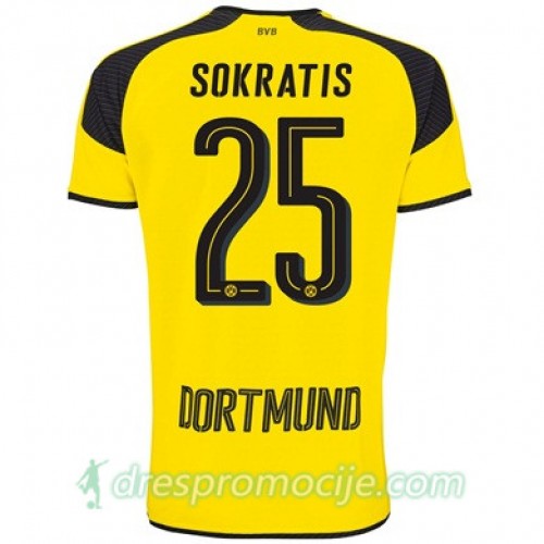 Borussia Dortmund Dres SOKRATIS Treći 2017/18 Kratkih Rukava Borussia Dortmund Dres SOKRATIS Treći 2017/18 Kratkih Rukava