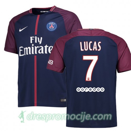 Paris SG Dres LUCAS MOURA Domaći 2017/18 Kratkih Rukava Paris SG Dres LUCAS MOURA Domaći 2017/18 Kratkih Rukava