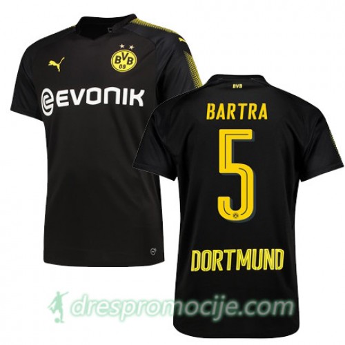 Borussia Dortmund Dres BARTRA Gostujući 2017/18 Kratkih Rukava Borussia Dortmund Dres BARTRA Gostujući 2017/18 Kratkih Rukava