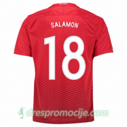 Poljska Dres BARTOSZ SALAMON Gostujući Euro 2016 Poljska Dres BARTOSZ SALAMON Gostujući Euro 2016