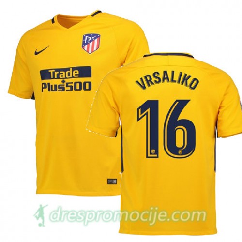 Atlético Madrid Dres VRSALJKO Gostujući 2017/18 Kratkih Rukava Atlético Madrid Dres VRSALJKO Gostujući 2017/18 Kratkih Rukava