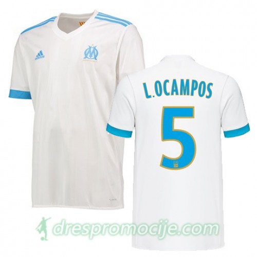 Olympique de Marseille Dres LUCAS OCAMPOS Domaći 2017/18 Kratkih Rukava Olympique de Marseille Dres LUCAS OCAMPOS Domaći 2017/18 Kratkih Rukava