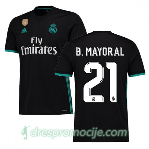 Real Madrid Dres BORJA MAYORAL Gostujući 2017/18 Kratkih Rukava Real Madrid Dres BORJA MAYORAL Gostujući 2017/18 Kratkih Rukava