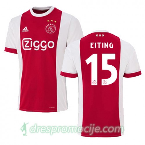 AFC Ajax Dres CAREL EITING Domaći 2017/18 Kratkih Rukava AFC Ajax Dres CAREL EITING Domaći 2017/18 Kratkih Rukava
