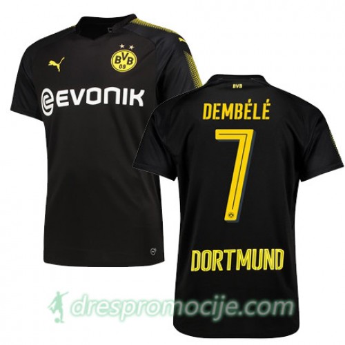 Borussia Dortmund Dres DEMBELE Gostujući 2017/18 Kratkih Rukava Borussia Dortmund Dres DEMBELE Gostujući 2017/18 Kratkih Rukava