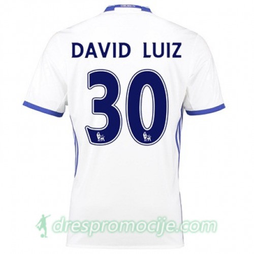 Chelsea Dres DAVID LUIZ Treći 2017/18 Kratkih Rukava Chelsea Dres DAVID LUIZ Treći 2017/18 Kratkih Rukava