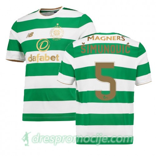 Celtic Dres JOZO SIMUNOVIC Domaći 2017/18 Kratkih Rukava Celtic Dres JOZO SIMUNOVIC Domaći 2017/18 Kratkih Rukava