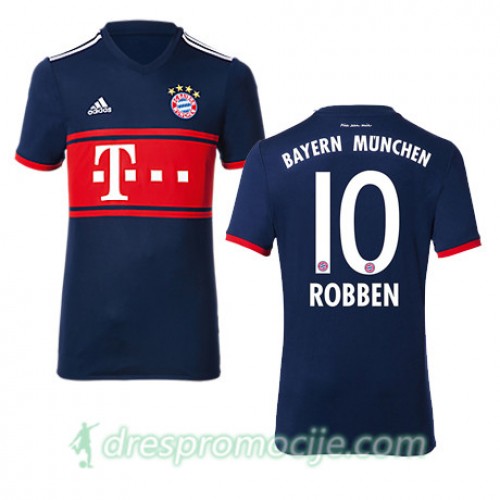 FC Bayern München Dres ROBBEN Gostujući 2017/18 Kratkih Rukava FC Bayern München Dres ROBBEN Gostujući 2017/18 Kratkih Rukava
