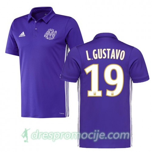 Olympique de Marseille Dres LUIZ GUSTAVO Treći 2017/18 Kratkih Rukava Olympique de Marseille Dres LUIZ GUSTAVO Treći 2017/18 Kratkih Rukava