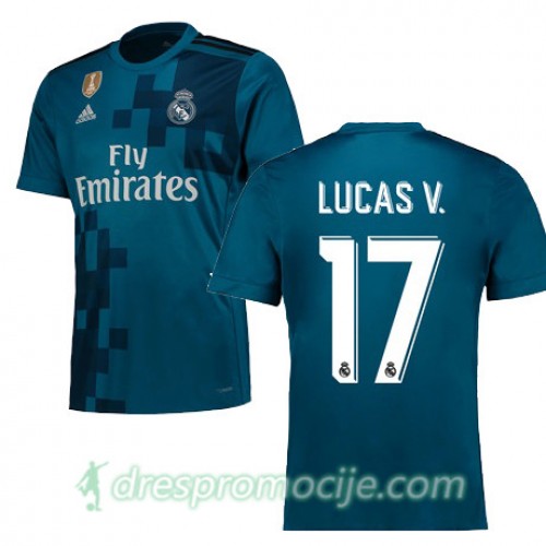 Real Madrid Dres LUCAS V Treći 2017/18 Kratkih Rukava Real Madrid Dres LUCAS V Treći 2017/18 Kratkih Rukava