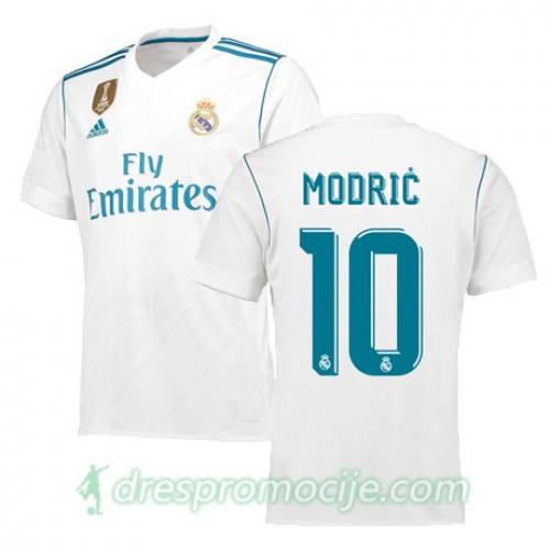 Real Madrid Dres MODRIC Domaći 2017/18 Kratkih Rukava Real Madrid Dres MODRIC Domaći 2017/18 Kratkih Rukava