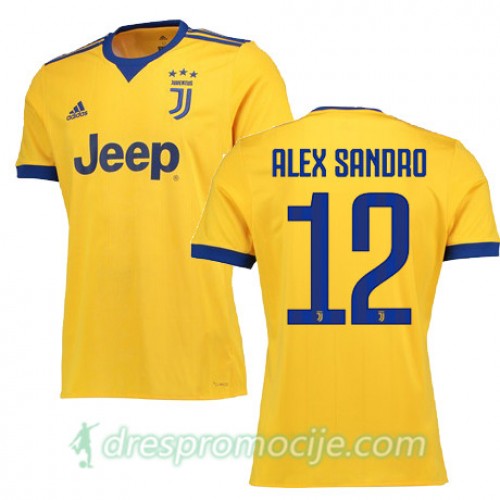 Juventus Dres ALEX SANDRO Gostujući 2017/18 Kratkih Rukava Juventus Dres ALEX SANDRO Gostujući 2017/18 Kratkih Rukava