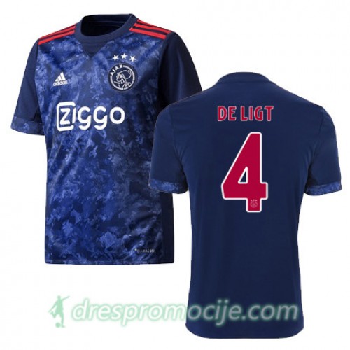 AFC Ajax Dres Matthijs de Ligt Gostujući 2017/18 Kratkih Rukava AFC Ajax Dres Matthijs de Ligt Gostujući 2017/18 Kratkih Rukava