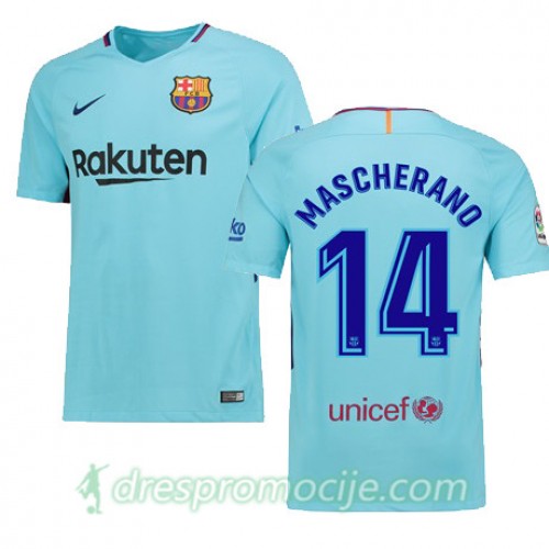 FC Barcelona Dres MASCHERANO Gostujući 2017/18 Kratkih Rukava FC Barcelona Dres MASCHERANO Gostujući 2017/18 Kratkih Rukava