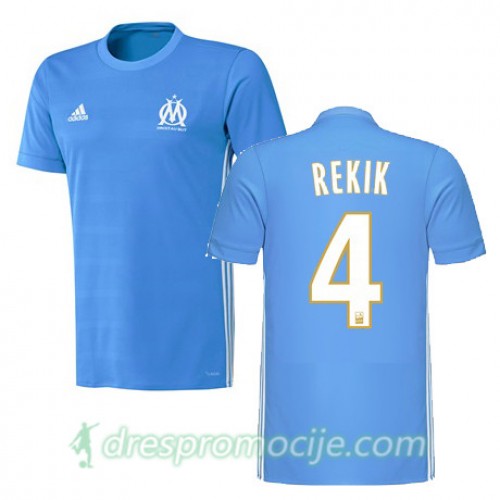 Olympique de Marseille Dres KARIM REKIK Gostujući 2017/18 Kratkih Rukava Olympique de Marseille Dres KARIM REKIK Gostujući 2017/18 Kratkih Rukava