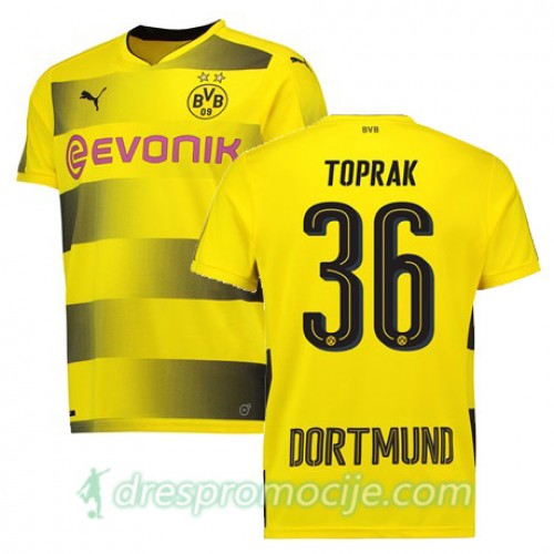 Borussia Dortmund Dres TOPRAK Domaći 2017/18 Kratkih Rukava Borussia Dortmund Dres TOPRAK Domaći 2017/18 Kratkih Rukava