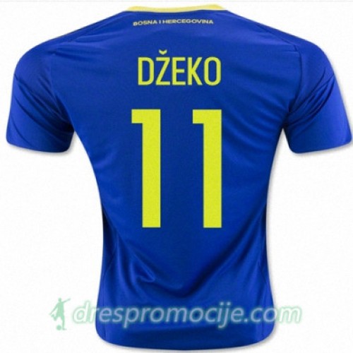 Bosna i Hercegovina Dres DZEKO Domaći 2016/17 Kratkih Rukava Bosna i Hercegovina Dres DZEKO Domaći 2016/17 Kratkih Rukava