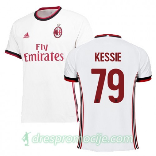 Milan Dres KESSIE Gostujući 2017/18 Kratkih Rukava Milan Dres KESSIE Gostujući 2017/18 Kratkih Rukava