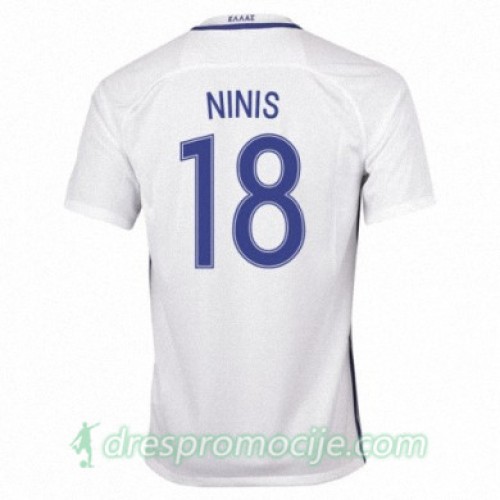 Grčka Dres SOTIRIS NINIS Domaći 2016/17 Kratkih Rukava Grčka Dres SOTIRIS NINIS Domaći 2016/17 Kratkih Rukava