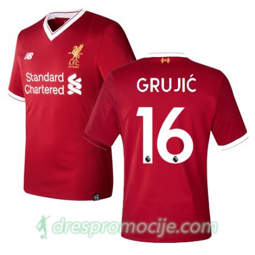 Liverpool Dres GRUJIC Domaći 2017/18 Kratkih Rukava Liverpool Dres GRUJIC Domaći 2017/18 Kratkih Rukava