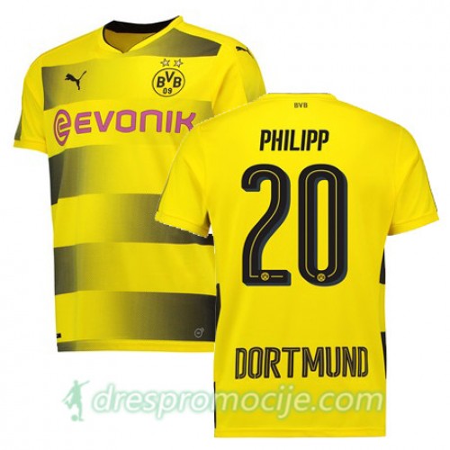 Borussia Dortmund Dres PHILIPP Domaći 2017/18 Kratkih Rukava Borussia Dortmund Dres PHILIPP Domaći 2017/18 Kratkih Rukava