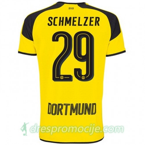 Borussia Dortmund Dres SCHMELZER Treći 2017/18 Kratkih Rukava Borussia Dortmund Dres SCHMELZER Treći 2017/18 Kratkih Rukava