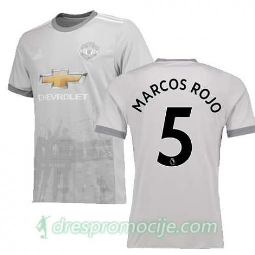 Manchester United Dres MARCOS ROJO Treći 2017/18 Kratkih Rukava Manchester United Dres MARCOS ROJO Treći 2017/18 Kratkih Rukava