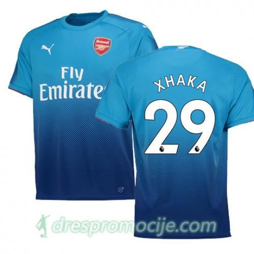 Arsenal Dres XHAKA Gostujući 2017/18 Kratkih Rukava Arsenal Dres XHAKA Gostujući 2017/18 Kratkih Rukava