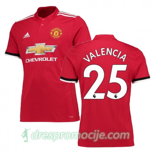 Manchester United Dres VALENCIA Domaći 2017/18 Kratkih Rukava Manchester United Dres VALENCIA Domaći 2017/18 Kratkih Rukava