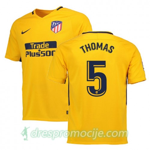 Atlético Madrid Dres THOMAS Gostujući 2017/18 Kratkih Rukava Atlético Madrid Dres THOMAS Gostujući 2017/18 Kratkih Rukava