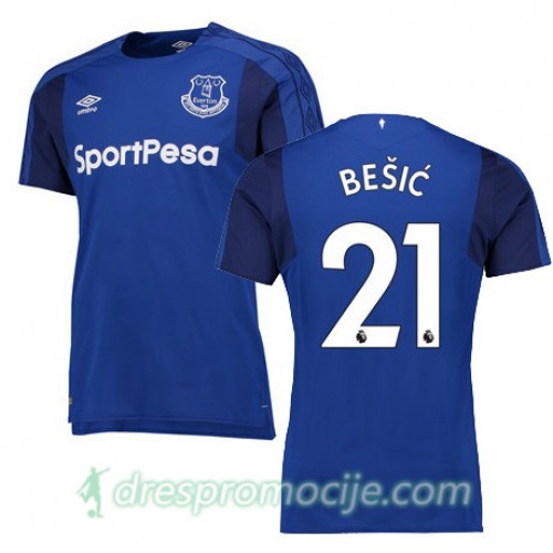Everton Dres BESIC Domaći 2017/18 Kratkih Rukava Everton Dres BESIC Domaći 2017/18 Kratkih Rukava
