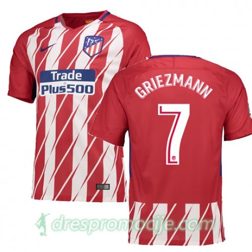 Atlético Madrid Dres GRIEZMANN Domaći 2017/18 Kratkih Rukava Atlético Madrid Dres GRIEZMANN Domaći 2017/18 Kratkih Rukava