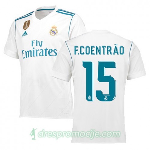 Real Madrid Dres F COENTRAO Domaći 2017/18 Kratkih Rukava Real Madrid Dres F COENTRAO Domaći 2017/18 Kratkih Rukava