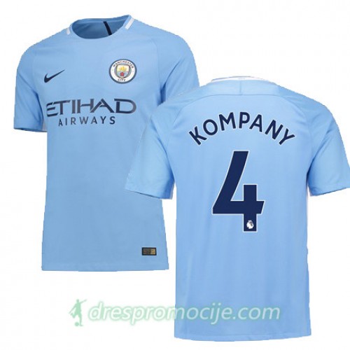 Manchester City Dres KOMPANY Domaći 2017/18 Kratkih Rukava Manchester City Dres KOMPANY Domaći 2017/18 Kratkih Rukava