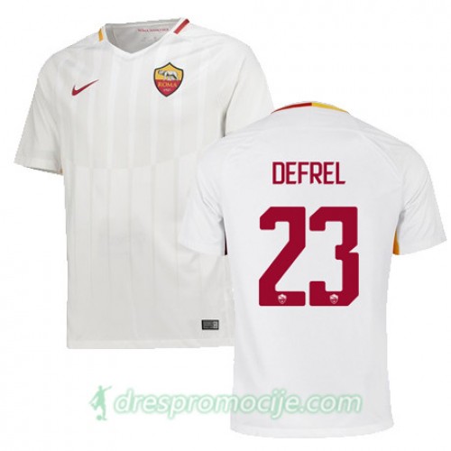 Roma Dres DEFREL Gostujući 2017/18 Kratkih Rukava Roma Dres DEFREL Gostujući 2017/18 Kratkih Rukava