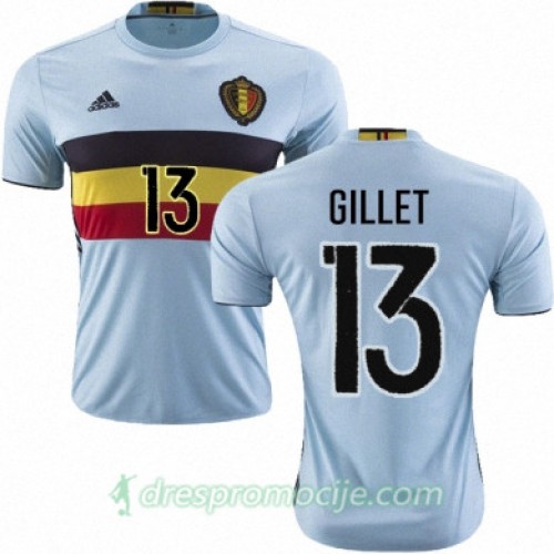 Belgija Dres JEAN FRANCOIS GILLET Gostujući Euro 2016 Belgija Dres JEAN FRANCOIS GILLET Gostujući Euro 2016