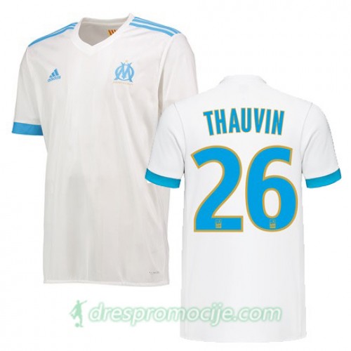 Olympique de Marseille Dres FLORIAN THAUVIN Domaći 2017/18 Kratkih Rukava Olympique de Marseille Dres FLORIAN THAUVIN Domaći 2017/18 Kratkih Rukava