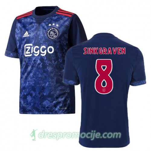 AFC Ajax Dres DALEY SINKGRAVEN Gostujući 2017/18 Kratkih Rukava AFC Ajax Dres DALEY SINKGRAVEN Gostujući 2017/18 Kratkih Rukava
