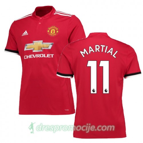 Manchester United Dres MARTIAL Domaći 2017/18 Kratkih Rukava Manchester United Dres MARTIAL Domaći 2017/18 Kratkih Rukava