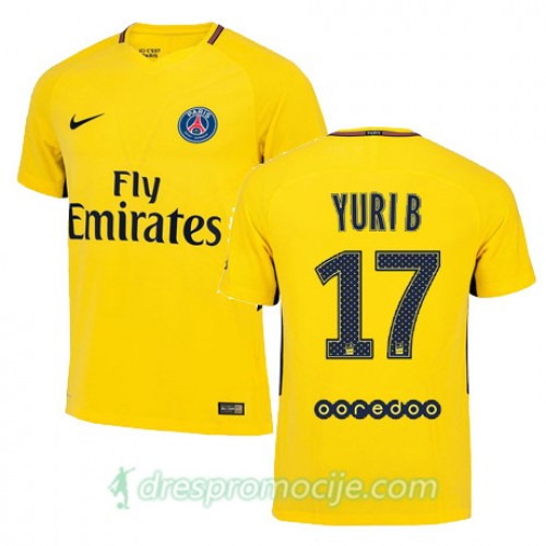 Paris SG Dres YURI BERCHICHE Gostujući 2017/18 Kratkih Rukava Paris SG Dres YURI BERCHICHE Gostujući 2017/18 Kratkih Rukava