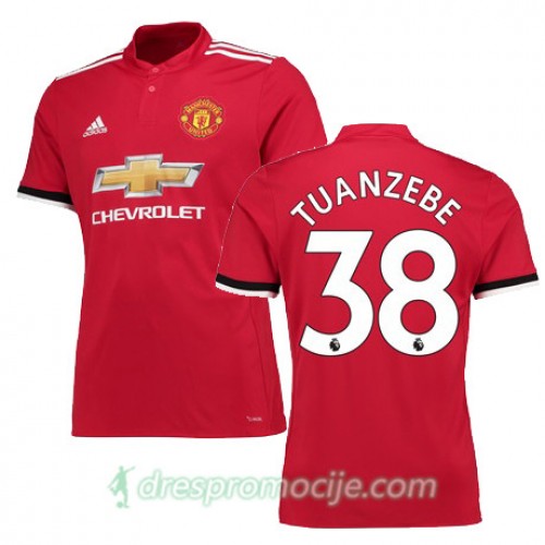 Manchester United Dres TUANZEBE Domaći 2017/18 Kratkih Rukava Manchester United Dres TUANZEBE Domaći 2017/18 Kratkih Rukava