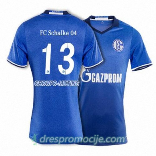 Schalke Dres CHOUPO MOTING Domaći 2017/18 Kratkih Rukava Schalke Dres CHOUPO MOTING Domaći 2017/18 Kratkih Rukava